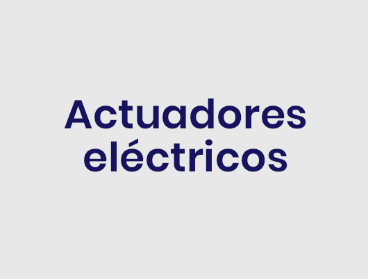 Actuadores eléctricos